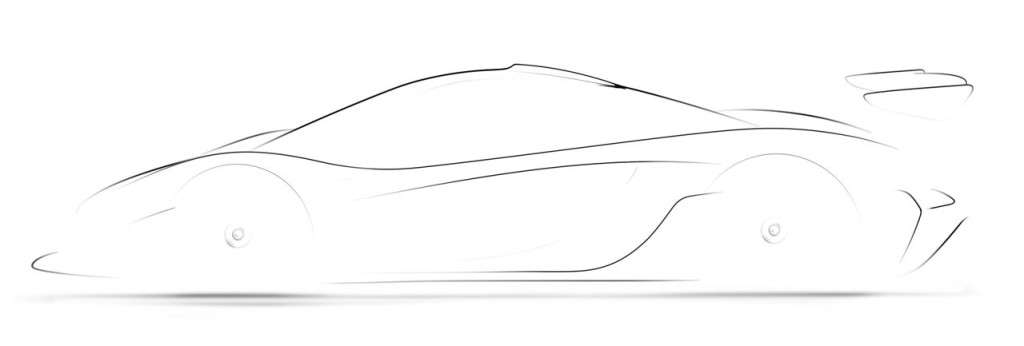 McLaren P1GTR teaser