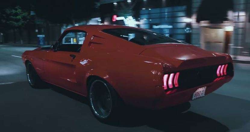 Villain Ford Mustang rear