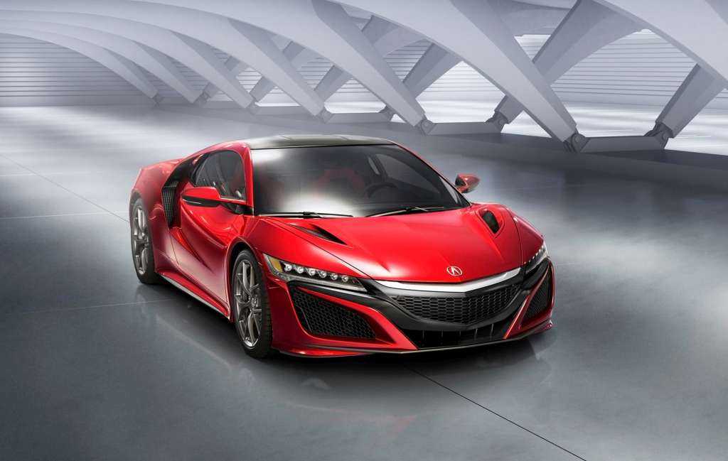 2017 Acura NSX front angle image