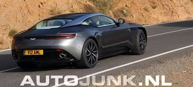 Aston Martin DB11 caught undisguised in Spain