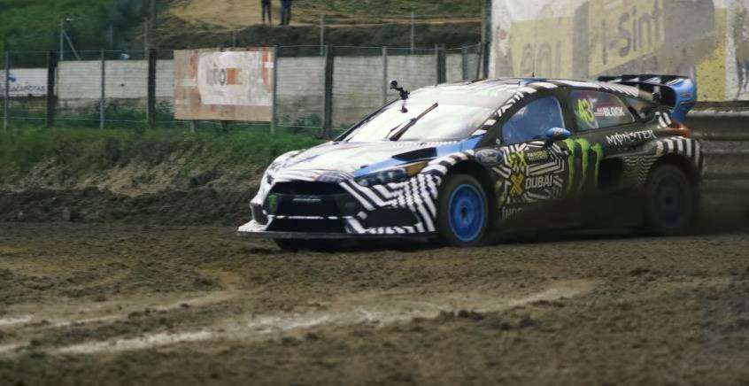 Ken Block gives the Ford Focus RS RX a Shakedown