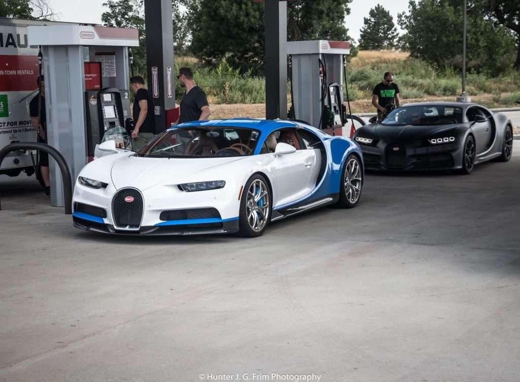 Bugatti Chiron convoy spotted in Colorado-5