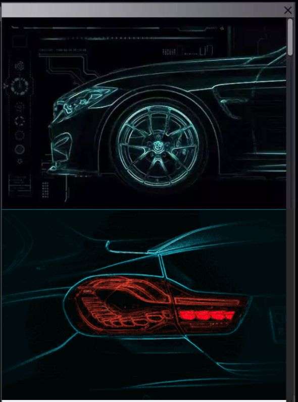 BMW M4 CS teaser image-2017 Shanghai Auto Show