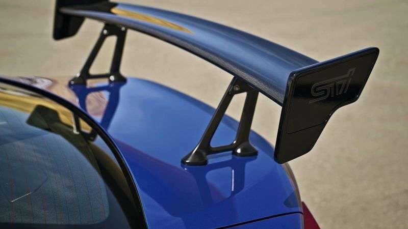 Subaru BRZ STI carbon fiber spoiler-teaser image