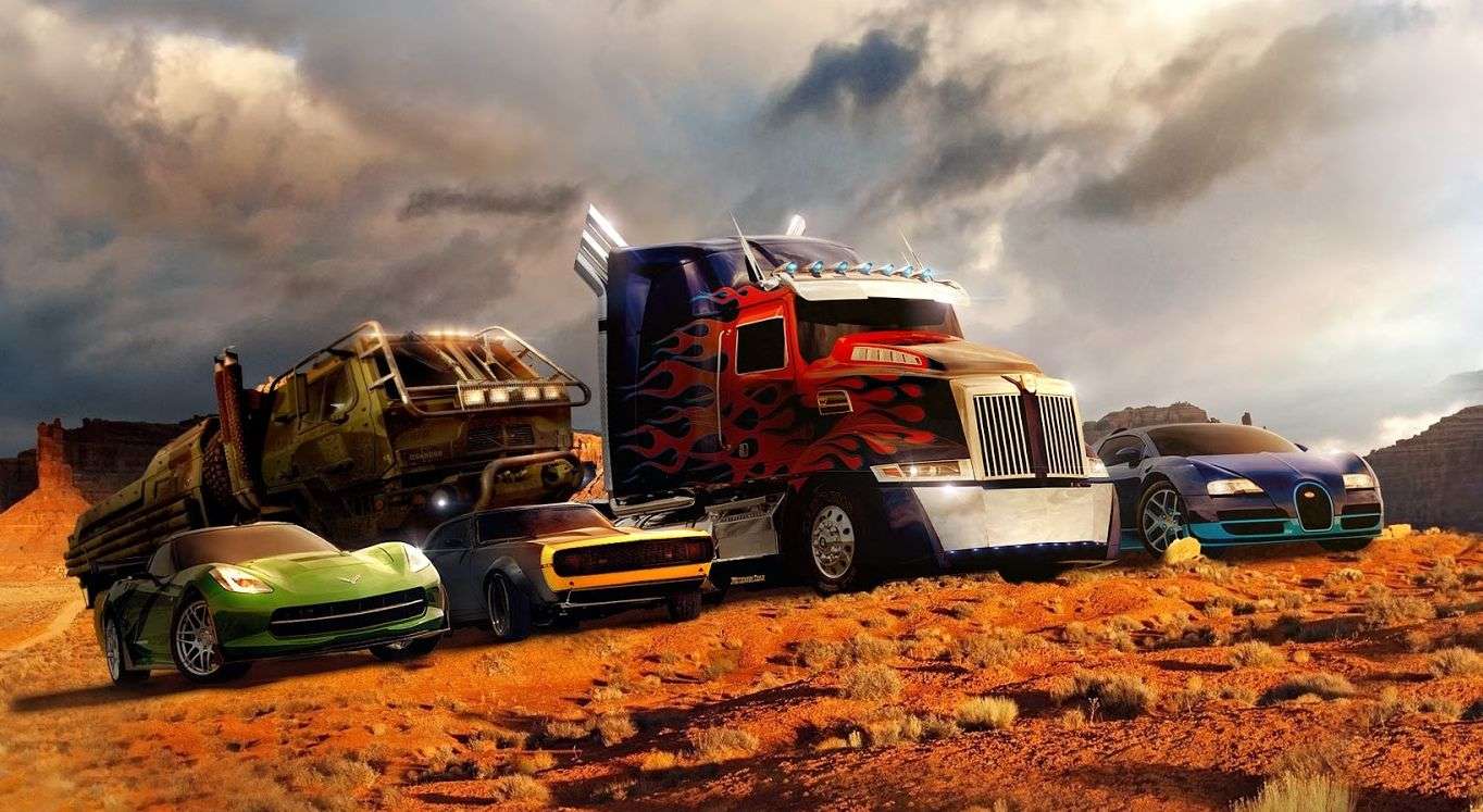 Transformers 4-Age Of Extinction Cars