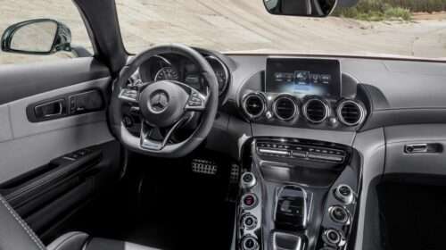 Mercedes AMG GT interior
