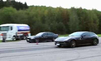 BMW M5 vs Ferrari FF