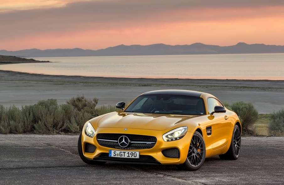 Mercedes-AMG GT front angle image