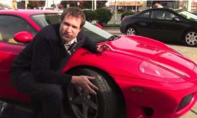 Doug deMuro with his Ferrari 360