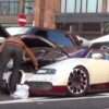 Bugatti Veyron breaks down in London