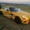 Mercedes-AMG GT crashed in South Africa