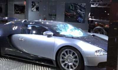 Afzal Kahn's Bugatti Veyron vandalized
