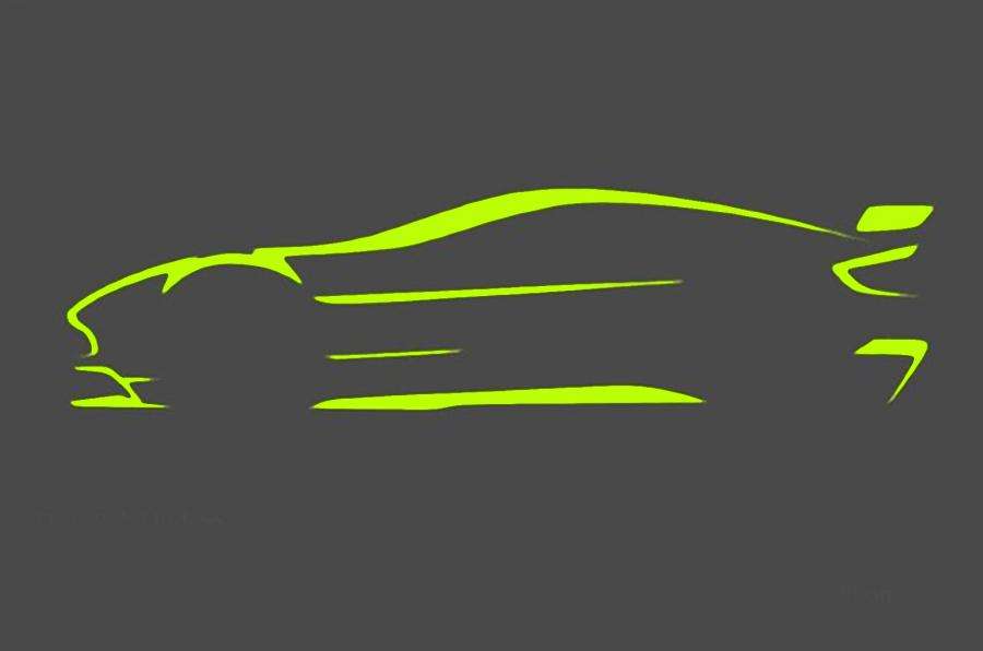Aston Martin Vantage GT8 sketch