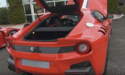 Ferrari F12 Tdf trunk space