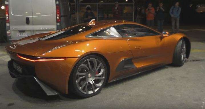 Jaguar C-X75 from Spectre at Top Marques 2016