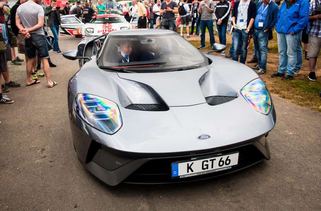 Production-spec Ford GT at Le Mans