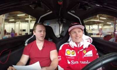 Car Throttle grills Kimi Raikkonen