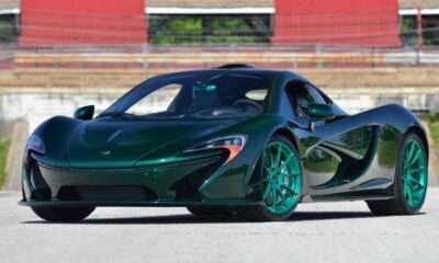 Green McLaren P1 heads to Monterey Auction-1