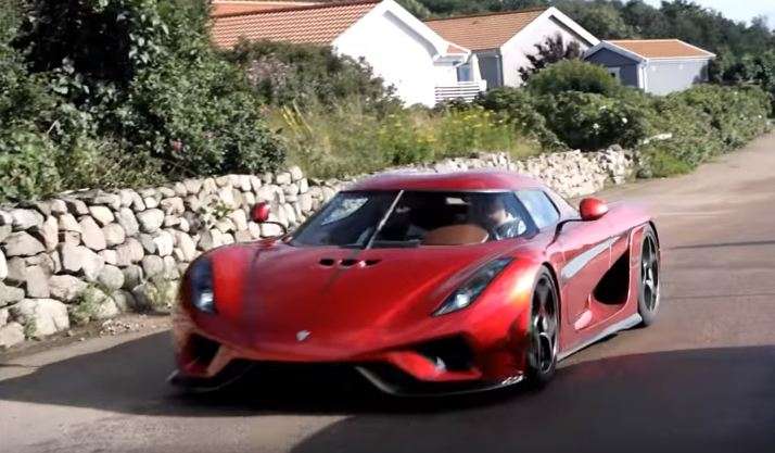 Koenigsegg Regera spotted at owners meet
