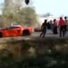 Lamborghini, Ferrari stoned by angry mod in India