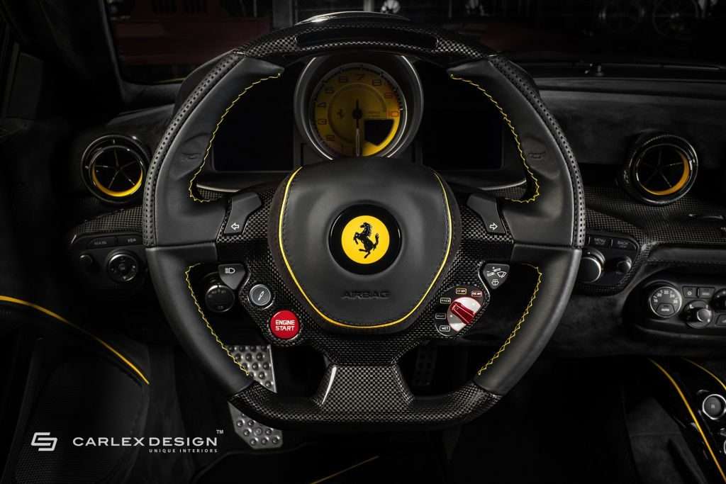 Ferrari F12 Berlinetta Interior Upgrade
