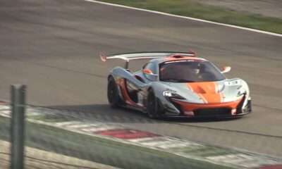 McLaren P1 GTR track day-Monza