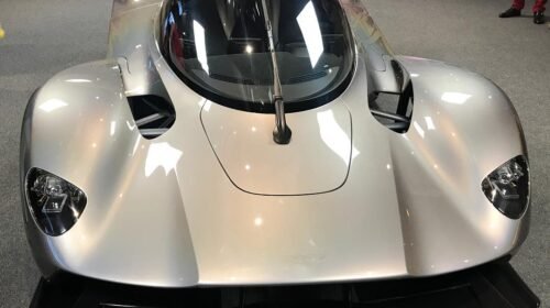Aston Martin Valkyrie-track mode-front view