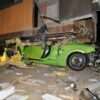 Green Lamborghini Gallardo Superleggera Crash-California-1