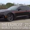 Hennessey Camaro ZL1-The Exorcist-top speed run