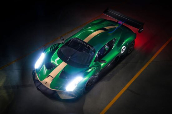 Brabham BT62 Front Elevated View