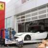 Ferrari dealership damage japan 51 cars typhoon jebi 1