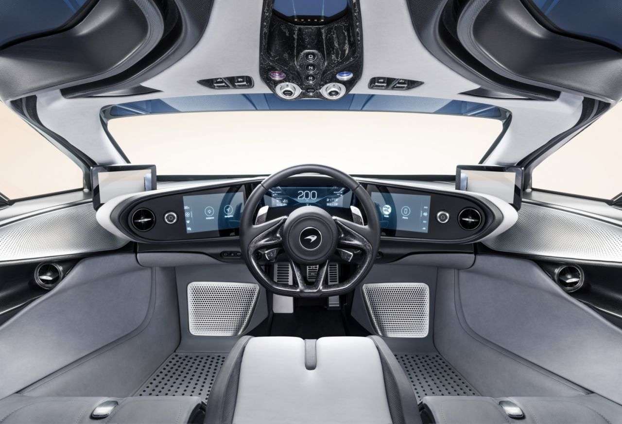 2019 McLaren Speedtail interior 3