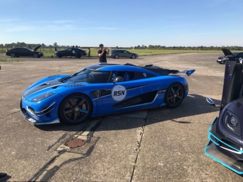 Koenigsegg One 1 Agera RS Vmax200 record