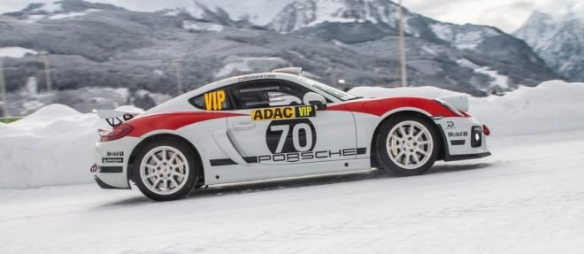 Porsche 718 Cayman GT4 Clupsport Rally Car