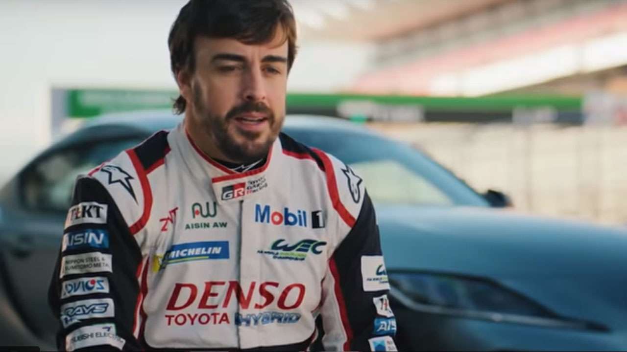 Fernando Alonso Toyota Supra