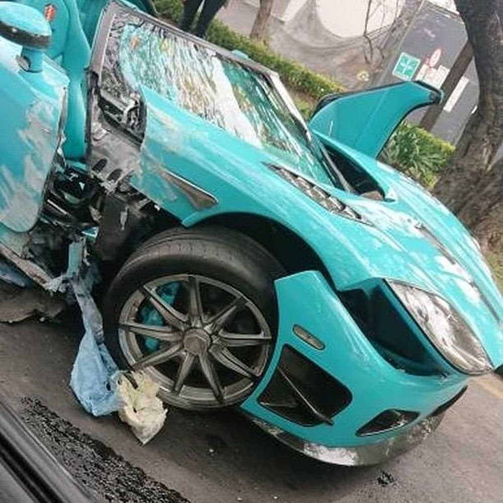 Koenigsegg CCXR Special One-crash-Mexico-2