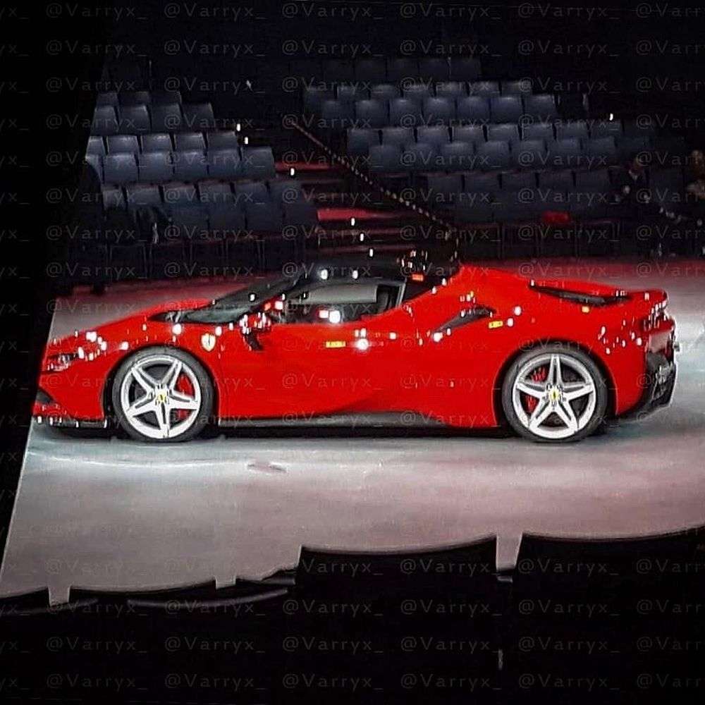 Ferrari Hybrid Supercar-Big Brother-leaked image