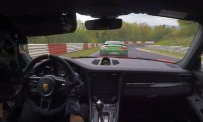 Porsche 911 GT3 RS vs Mercedes-AMG GT R-Nurburgring