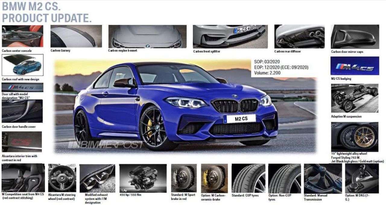 BMW M2 CS-specs-price-leaked