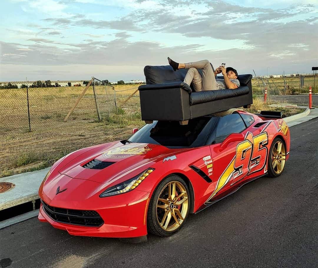 Lightning McQueen Corvette C7