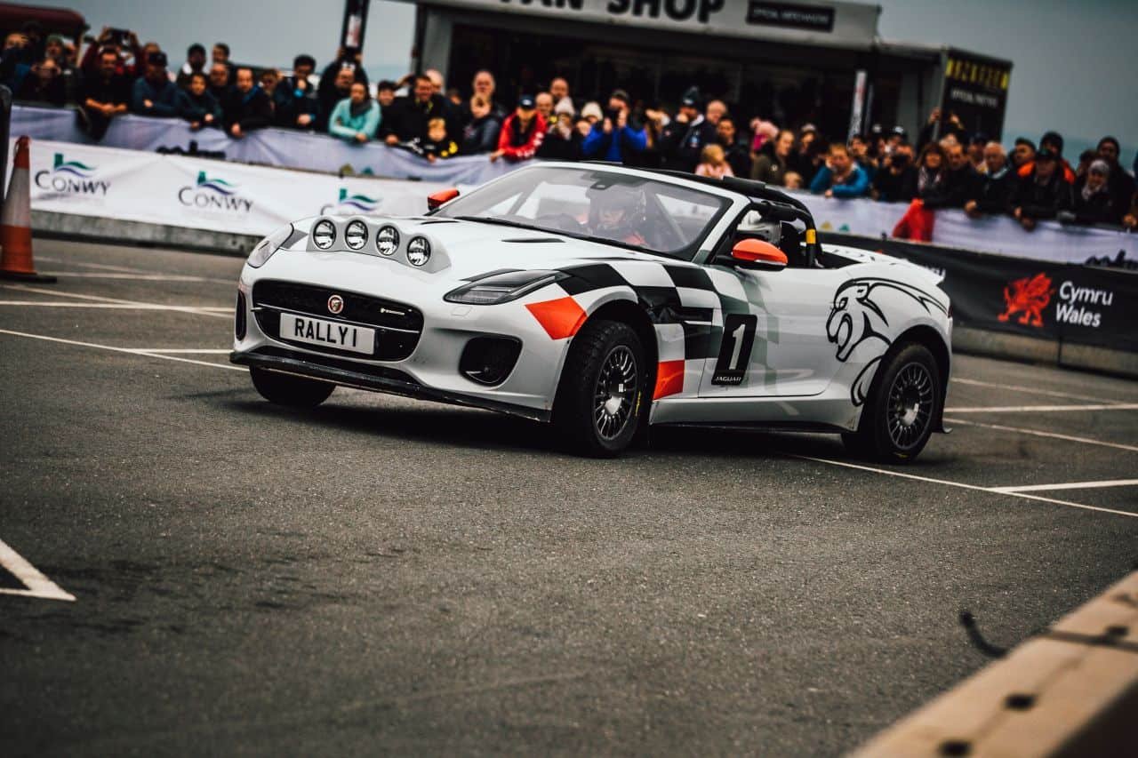 Convertible Rally Build Jaguar F-Type Convertible Rally Car makes its Last Public Appearance ...