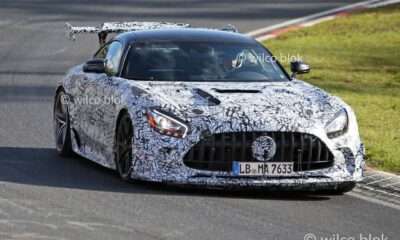 Mercedes-AMG GT Black Series-spy shot-Nurburgring