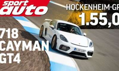 Porsche 718 Cayman GT4-Hockenheim lap time