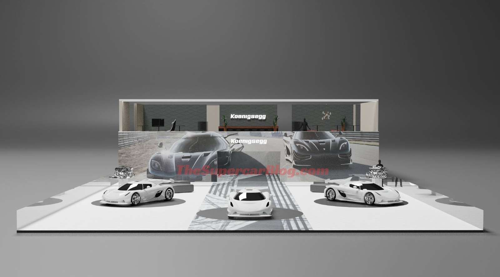 Koenigsegg Stand Plan