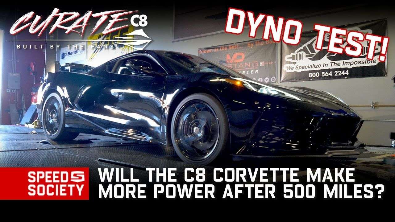 Chevrolet Corvette C8-break-in-dyno