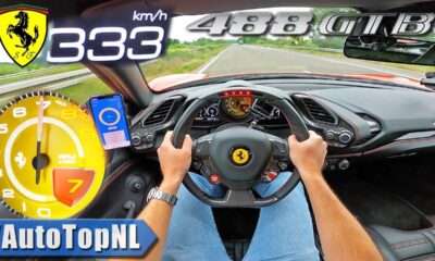 Ferrari 488 GTB-Top Speed-Autobahn