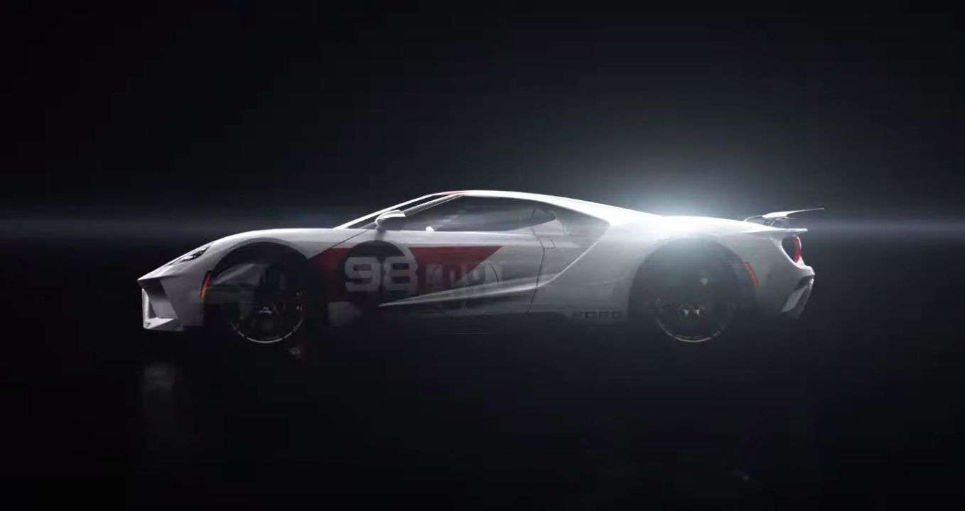 2021 Ford GT Heritage Edition teaser