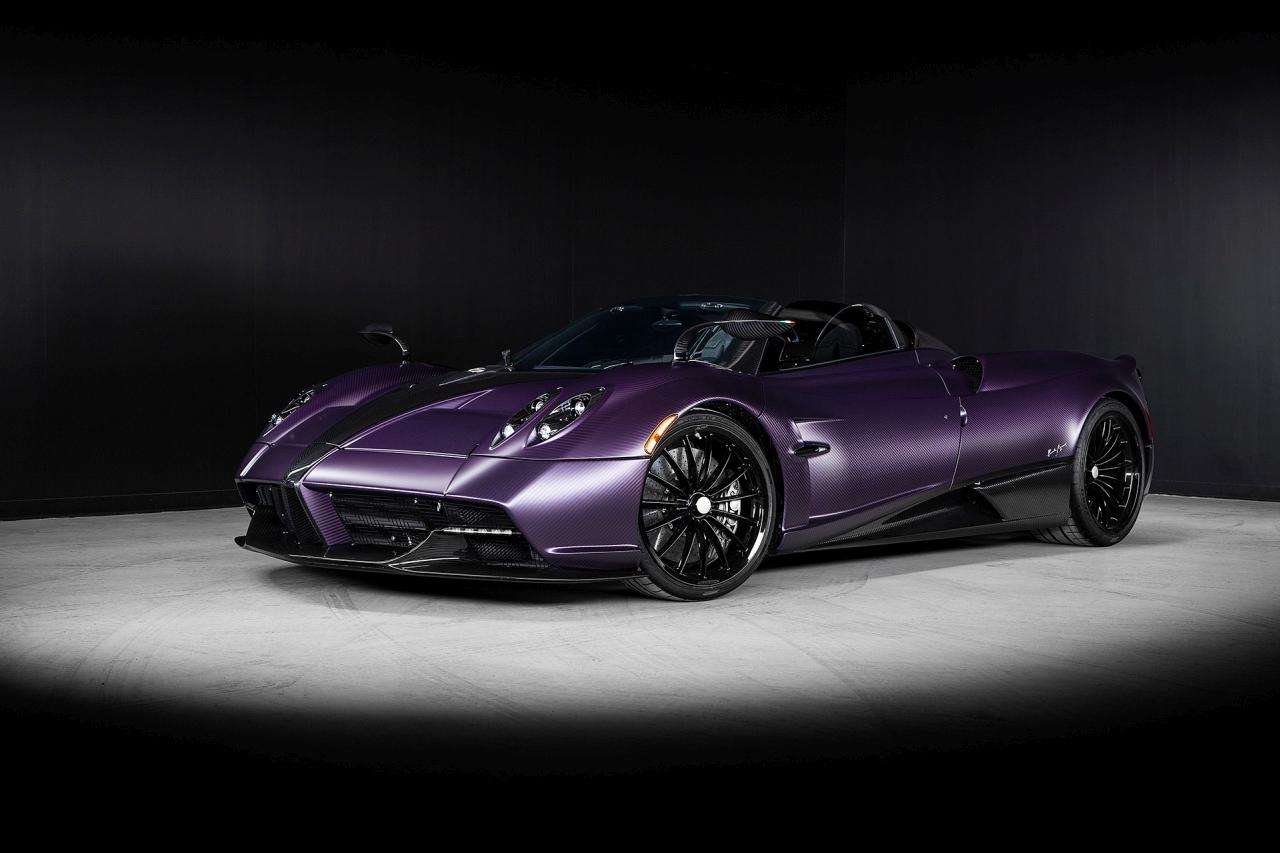 Purple Carbon Pagani Huayra Roadster-for-sale-Canada-1