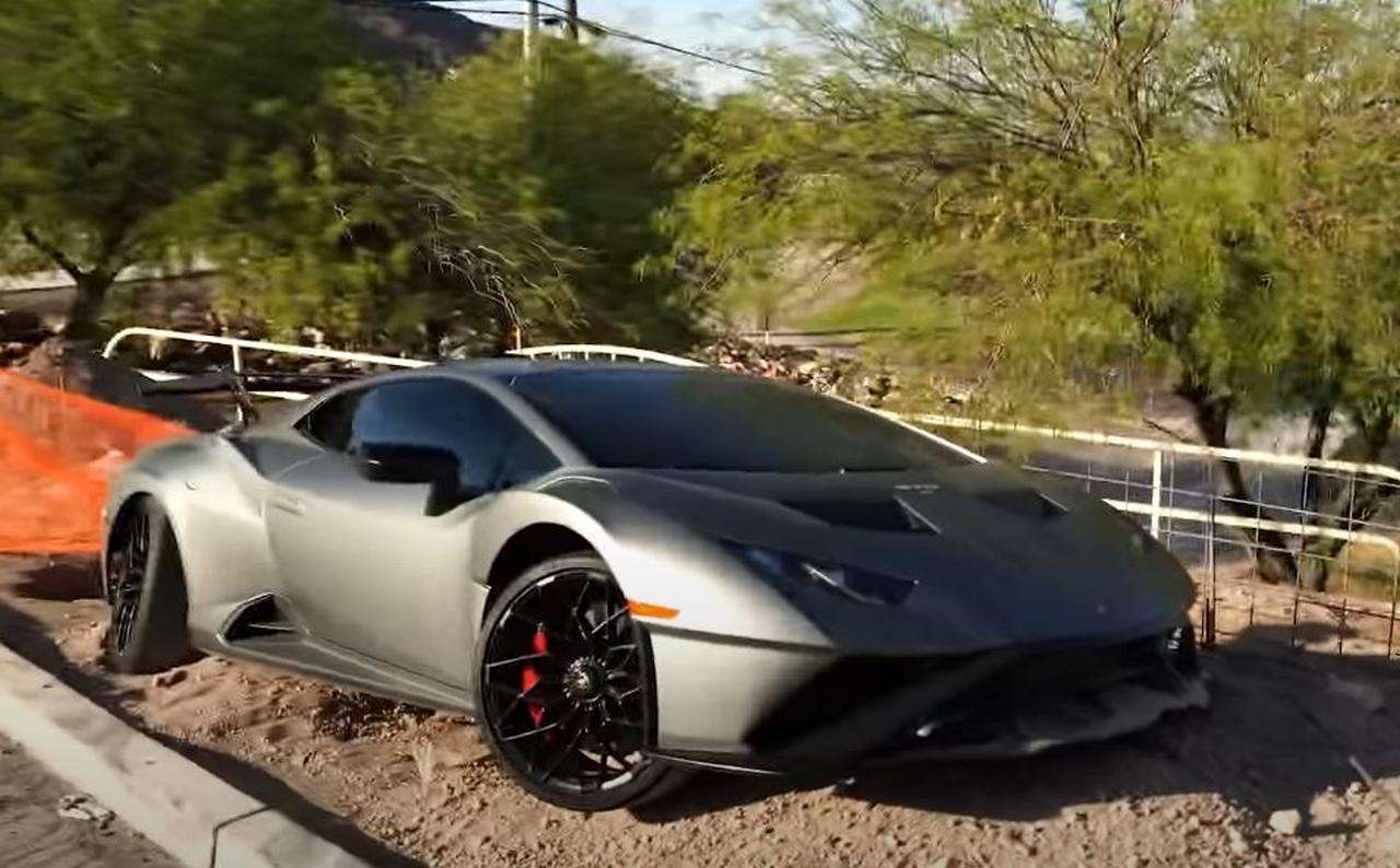 Lamborghini Huracan STO-crash-Las Vegas