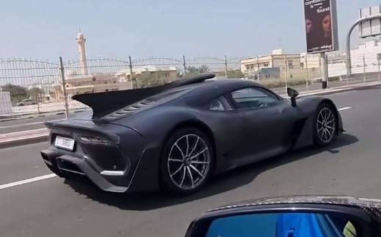 Mercedes-AMG One hypercar-testing-Dubai-1
